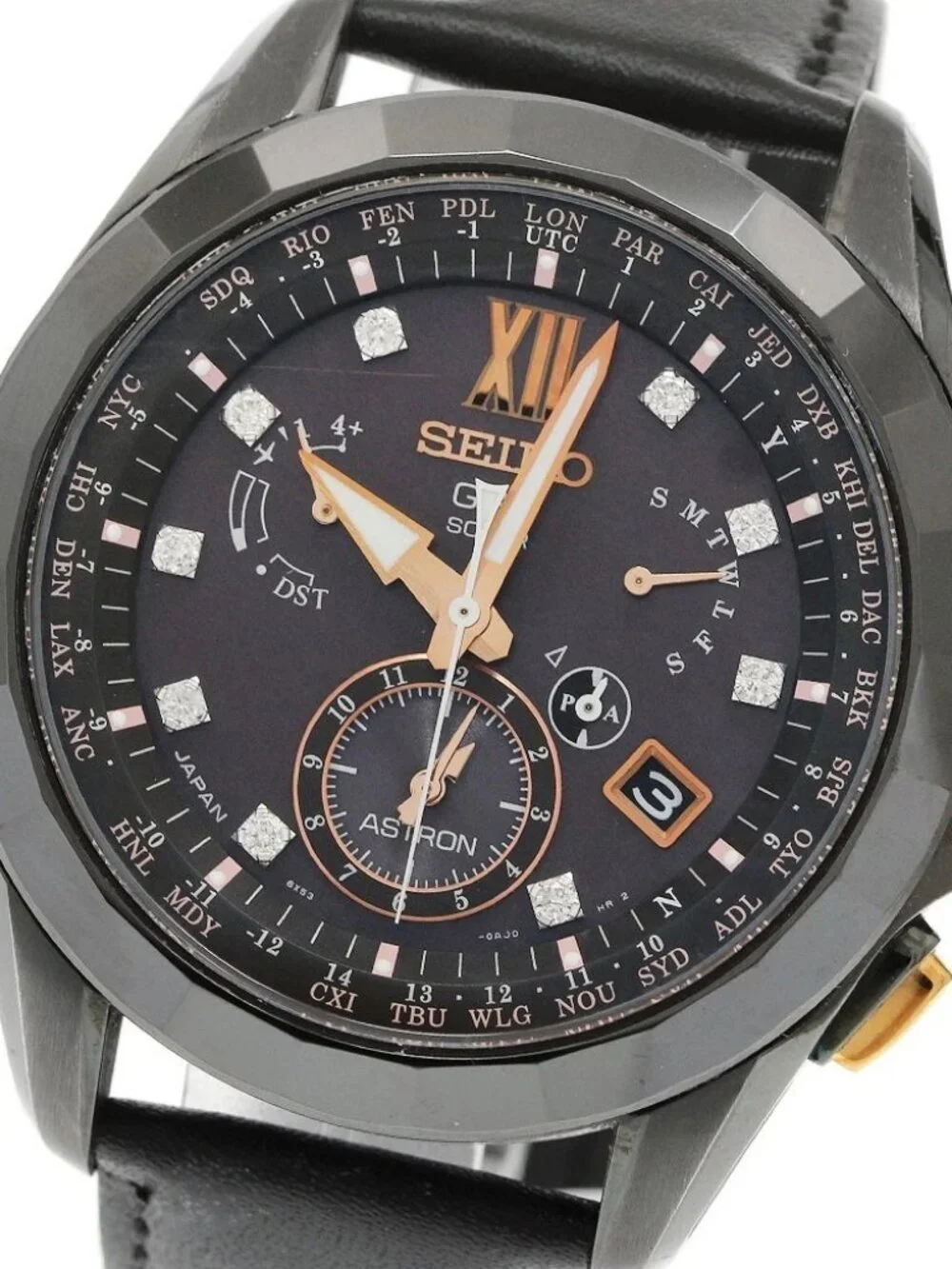 SEIKO Astron Limited SBXB083/8X53-0AP0-2 Solar Powered Radio Men's Watch_959906